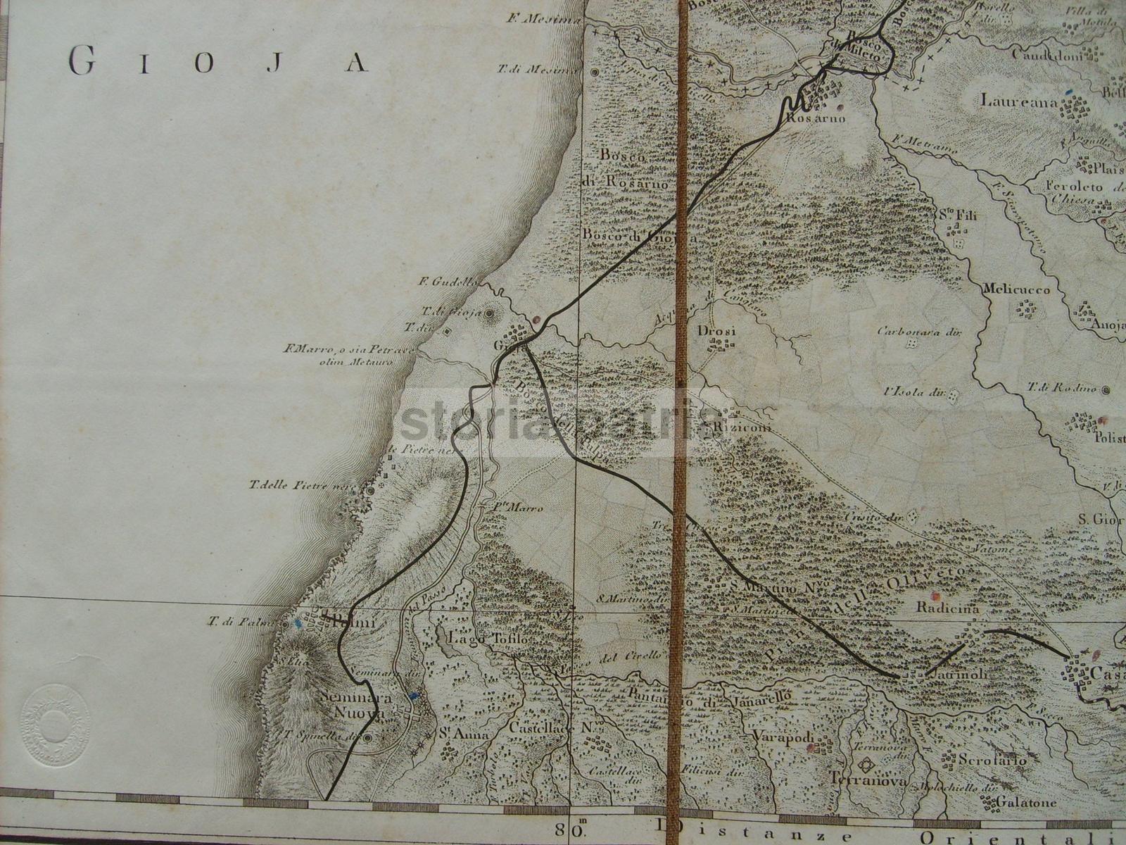 Calabria, Mileto, Monteleone, Nicotera, Squillace, Tropea, Palmi, Golfo Di Gioia, 1788 immagine 1