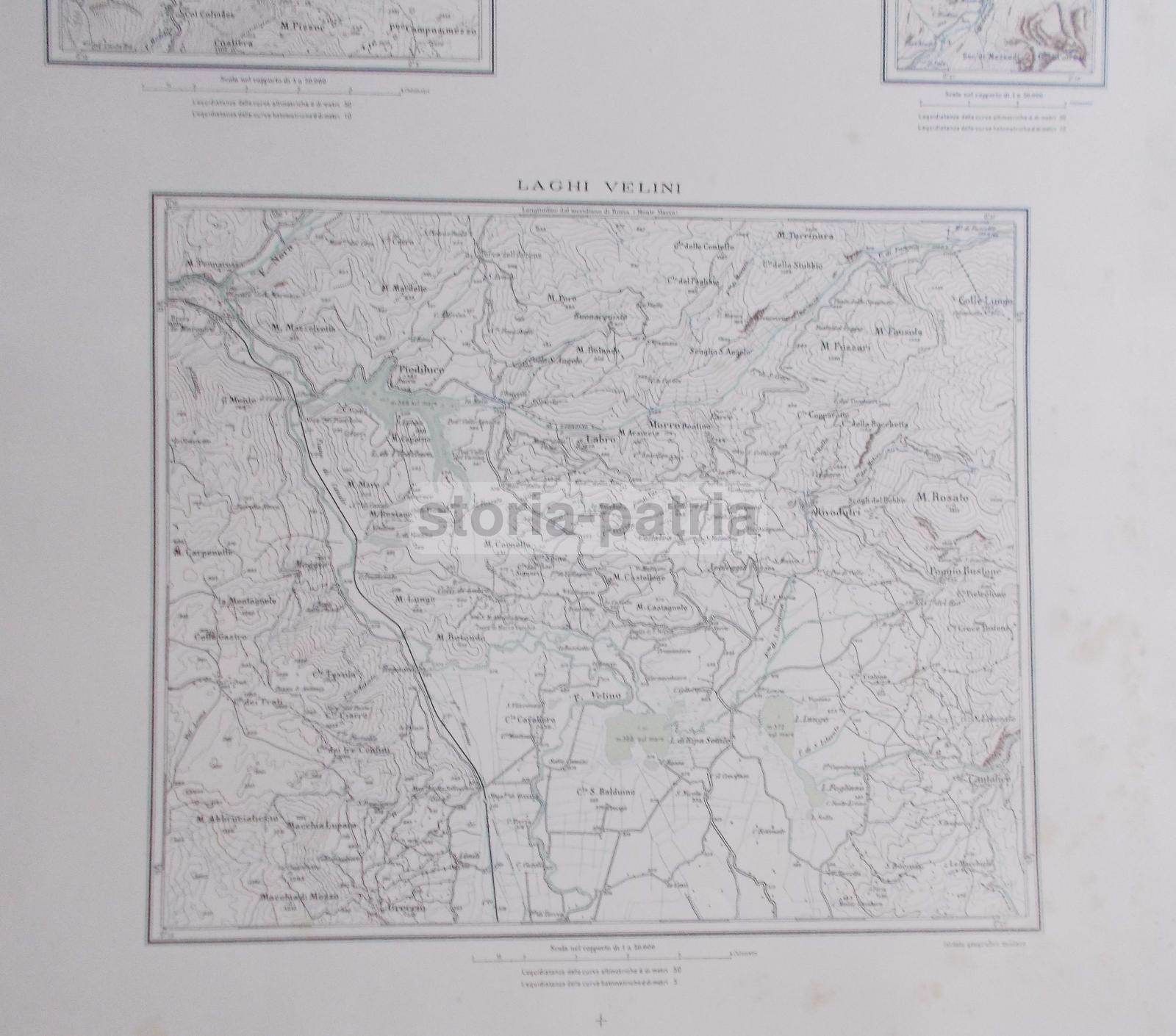 Laghi Velini, Cavazzo, Revine, Alleghe, Lago S Croce, Piediluco, Bordano, Puos, Mappa immagine 2